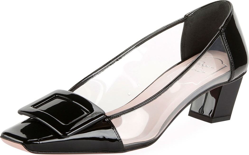 Roger Vivier Belle Vivier 45mm PVC Pumps