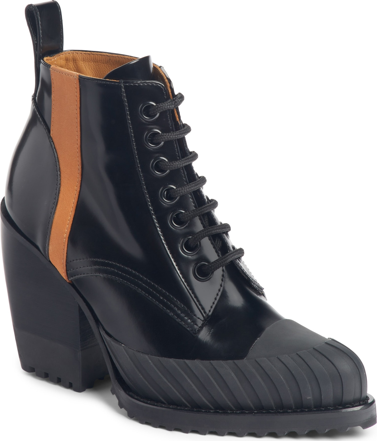 Chloe Rylee Lug Toe Bootie