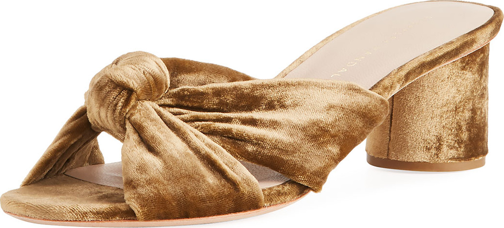 Loeffler Randall Celeste Crushed Velvet Sandal