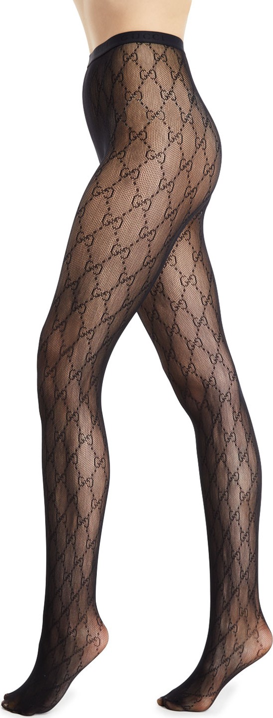 Gucci GG Supreme Knit Tights