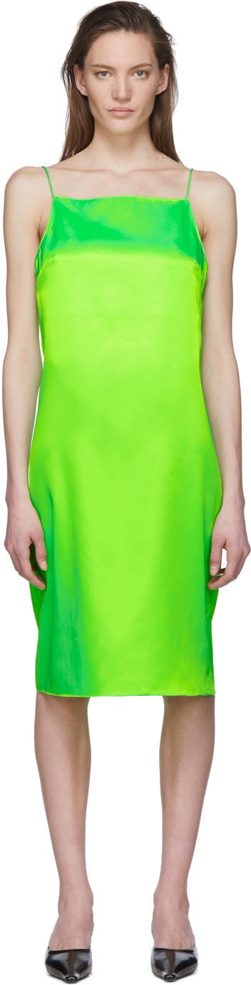 Kwaidan Editions Green Slip Dress