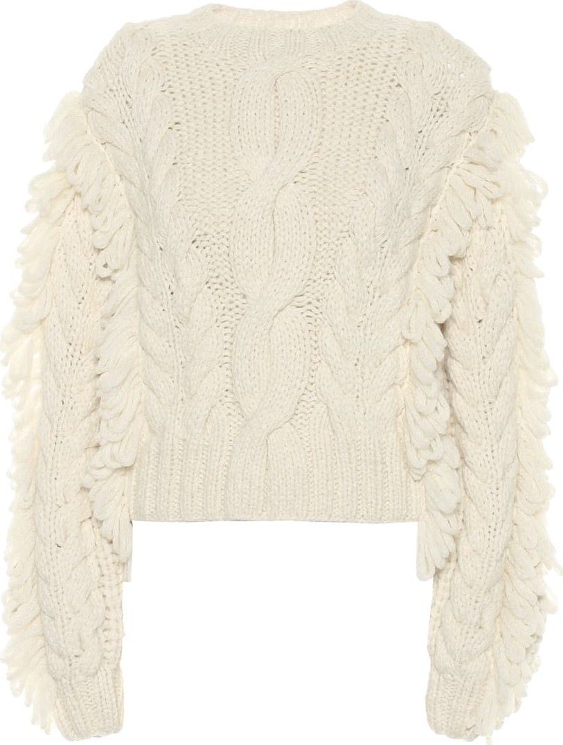 Ulla Johnson Yasmin cable-knit alpaca sweater