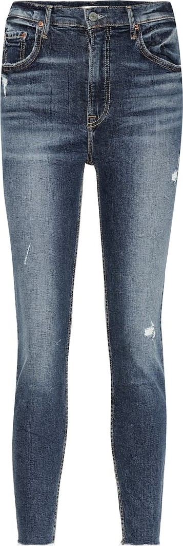 Grlfrnd The Kendall high-rise skinny jeans