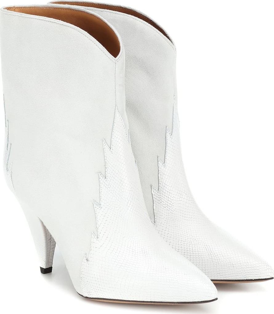 Isabel Marant Leider suede ankle boots