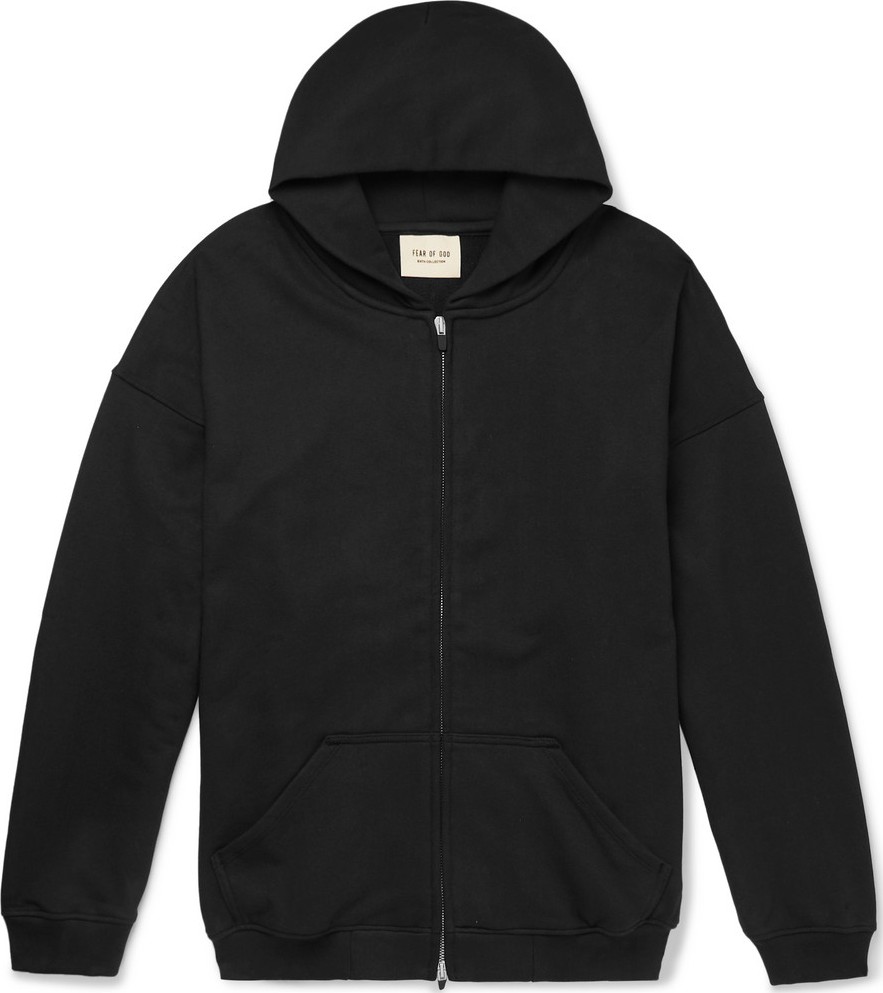 Fear of God Loopback Cotton-Jersey Zip-Up Hoodie