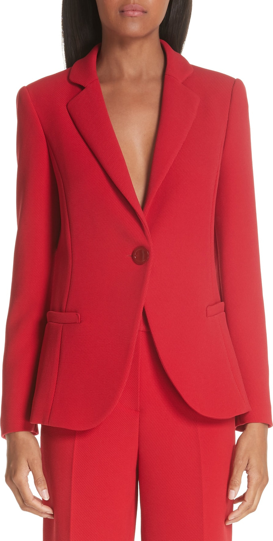 Emporio Armani Cavalry One-Button Blazer