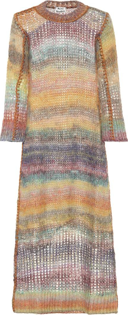 Acne Studios Mohair and alpaca-blend dress