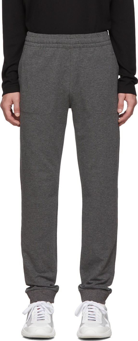 Z Zegna Grey Jersey Lounge Pants