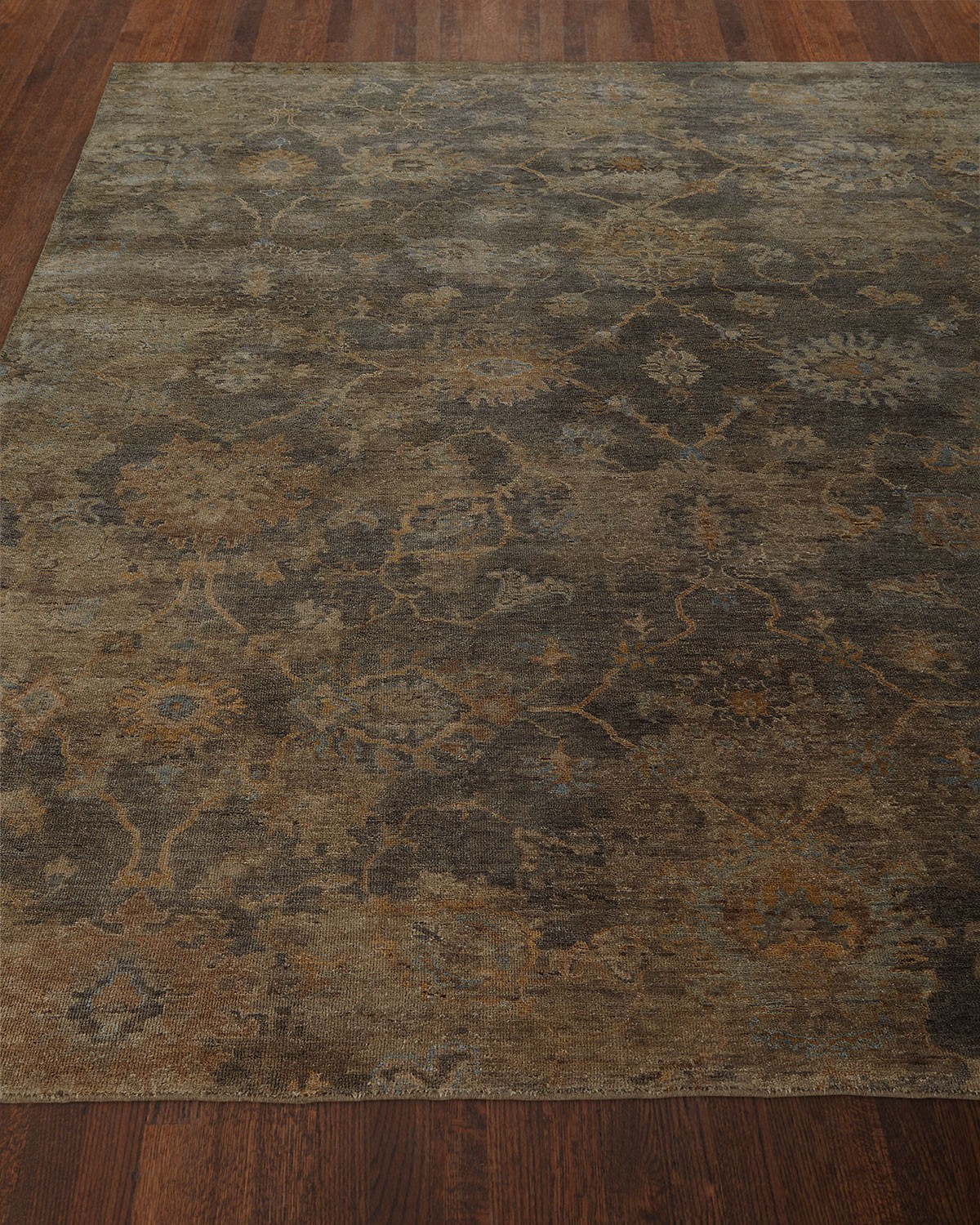 Etro Floral Embroidered Raw-Hem Jeans