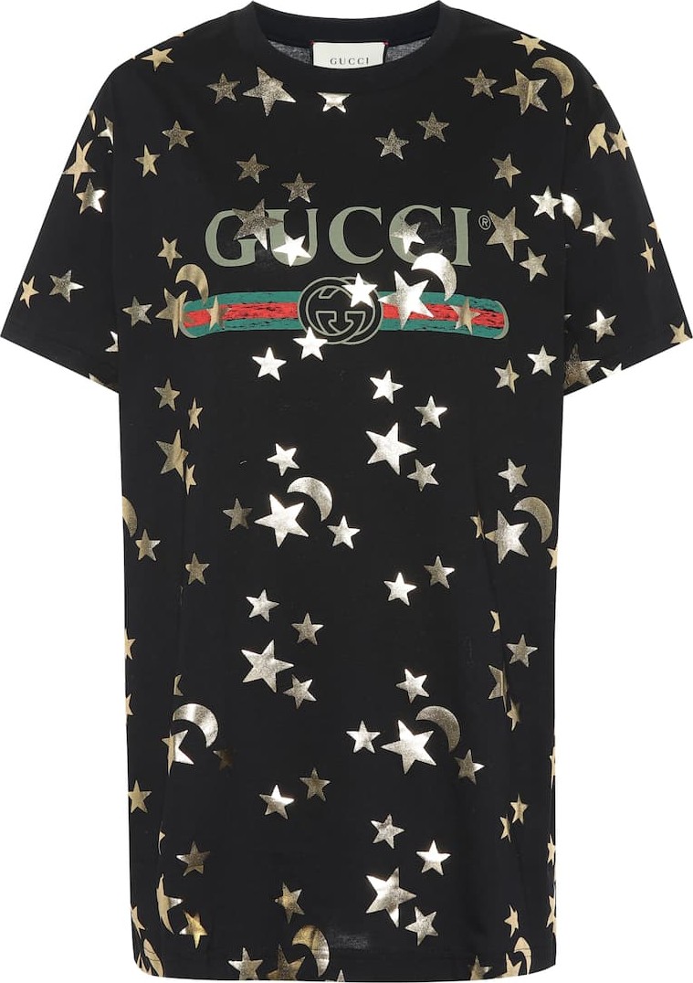 Gucci Printed cotton T-shirt