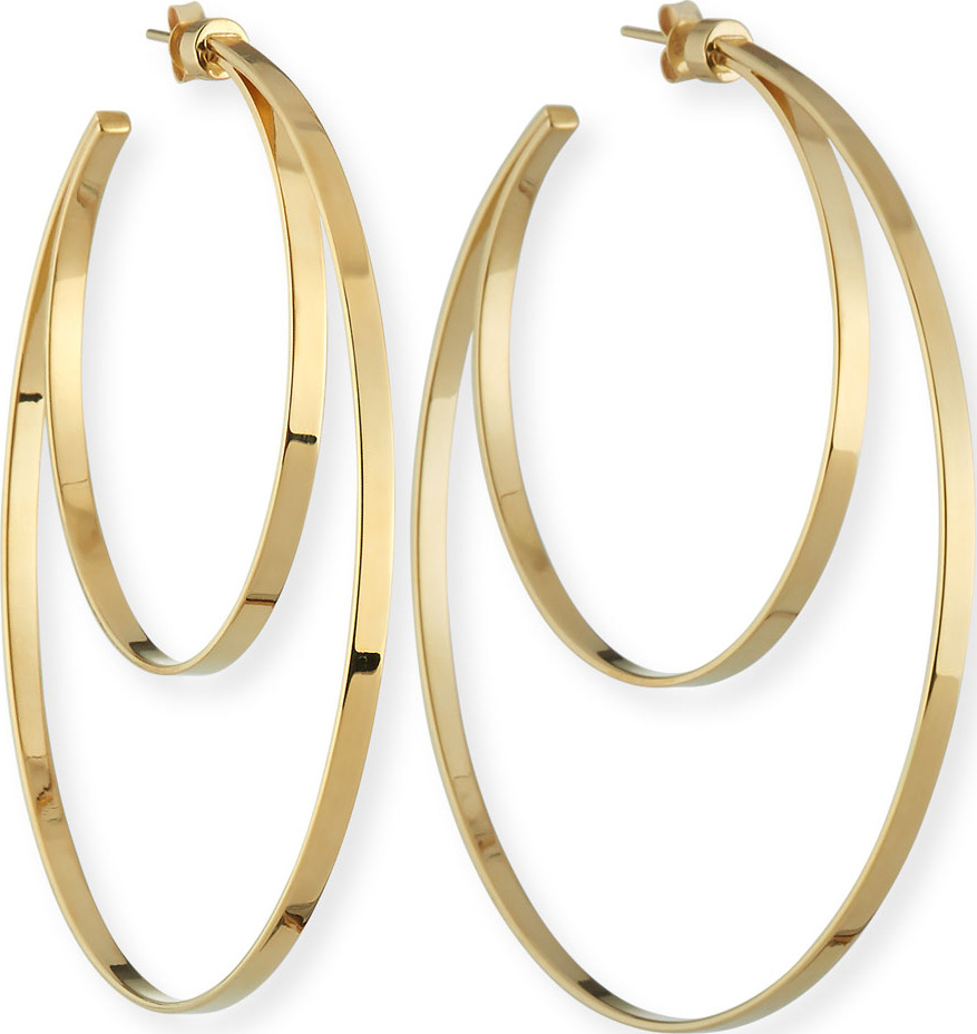 Jennifer Zeuner Jewelry Zuma Double Hoop Earrings