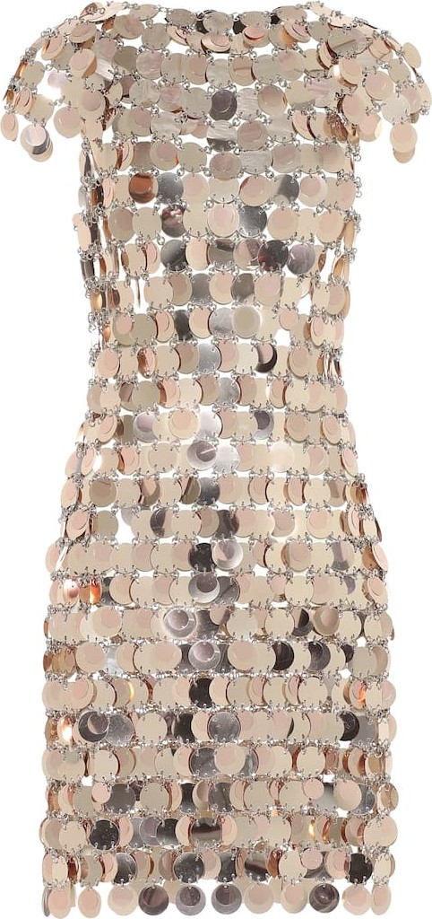 Paco Rabanne Sequined minidress