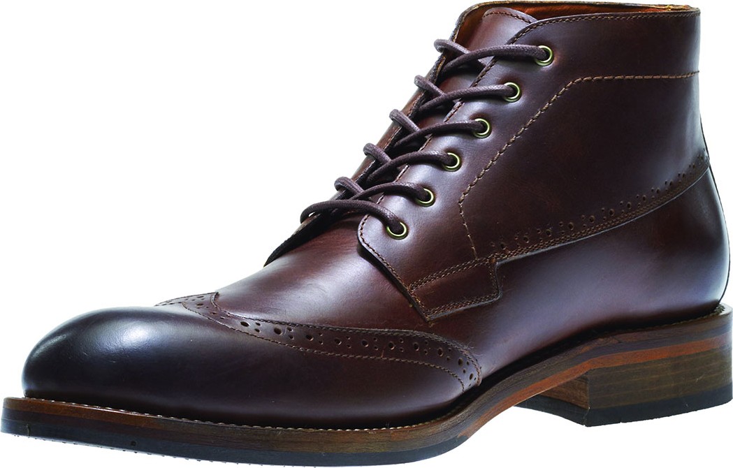 Wolverine Harwell Leather Wing-Tip Boot