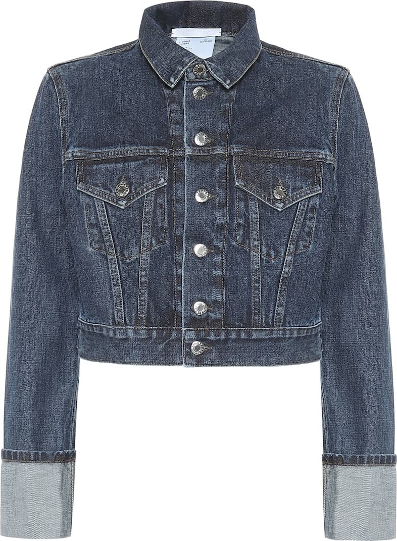 Helmut Lang Cropped denim jacket