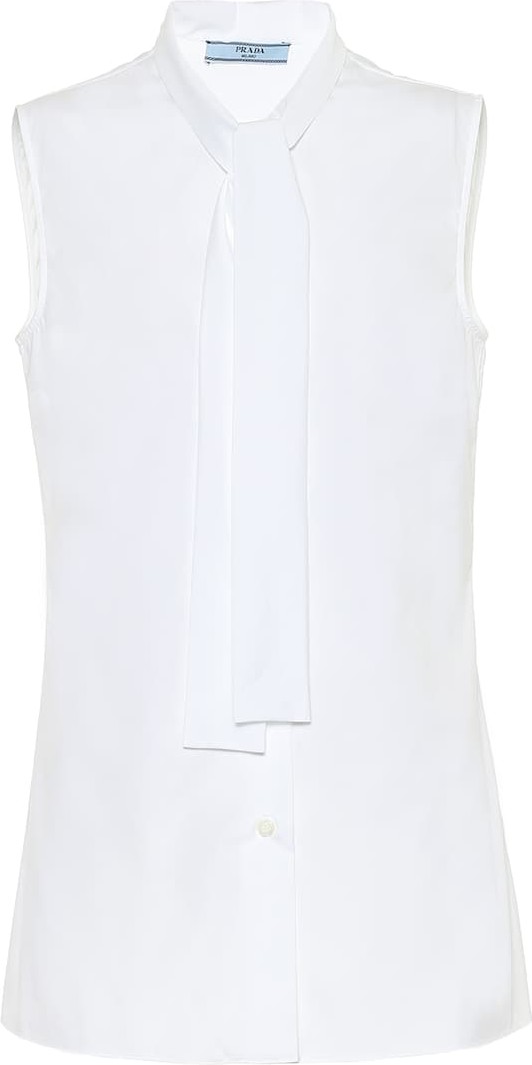 Prada Sleeveless cotton top