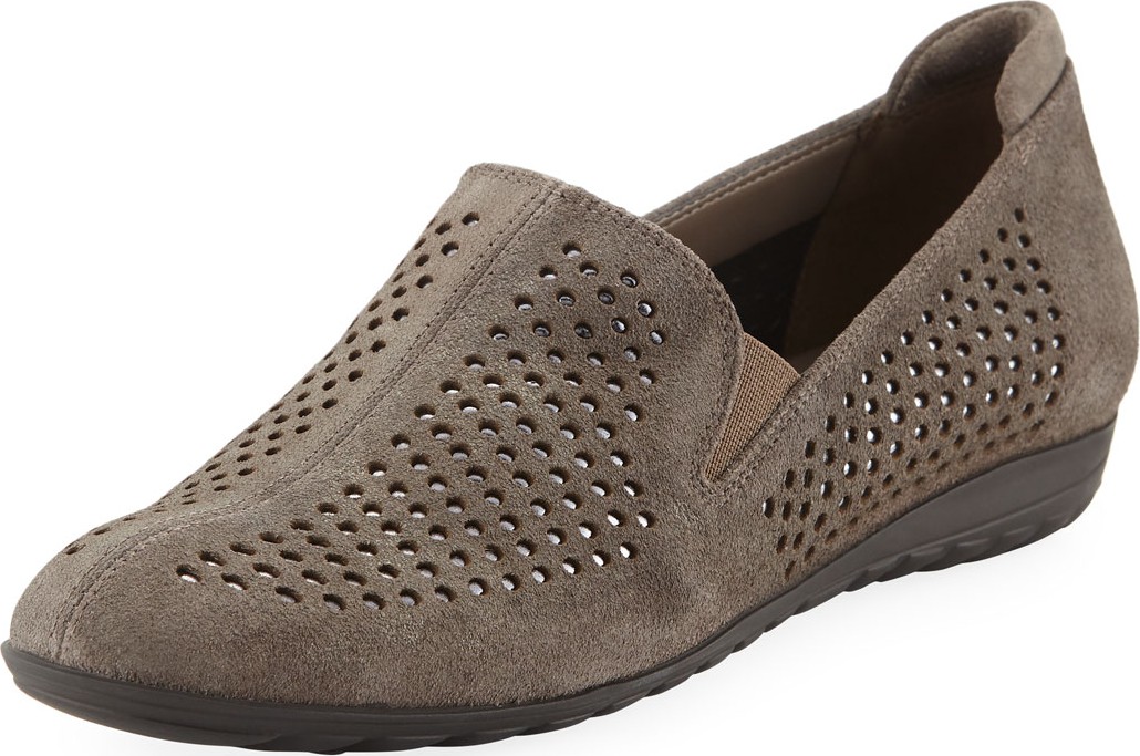 Sesto Meucci Berget Studded Comfort Slip-Ons, Taupe Sesto Meucci Berget Studded Comfort Slip-Ons, Taupe
