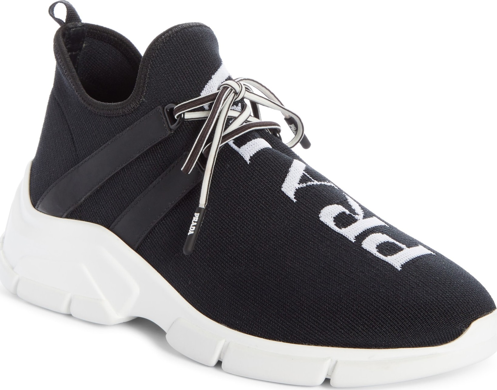 Prada Knit Sock Sneaker