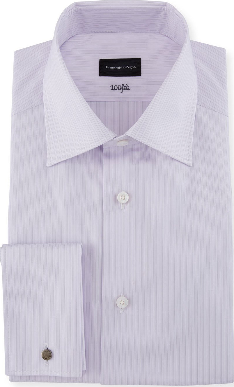Ermenegildo Zegna Men's Striped Dress Shirt