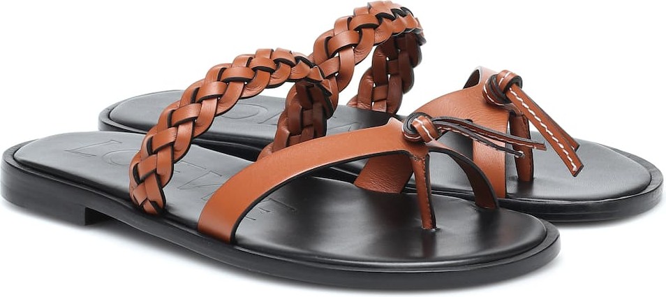 LOEWE Paula's Ibiza leather sandals