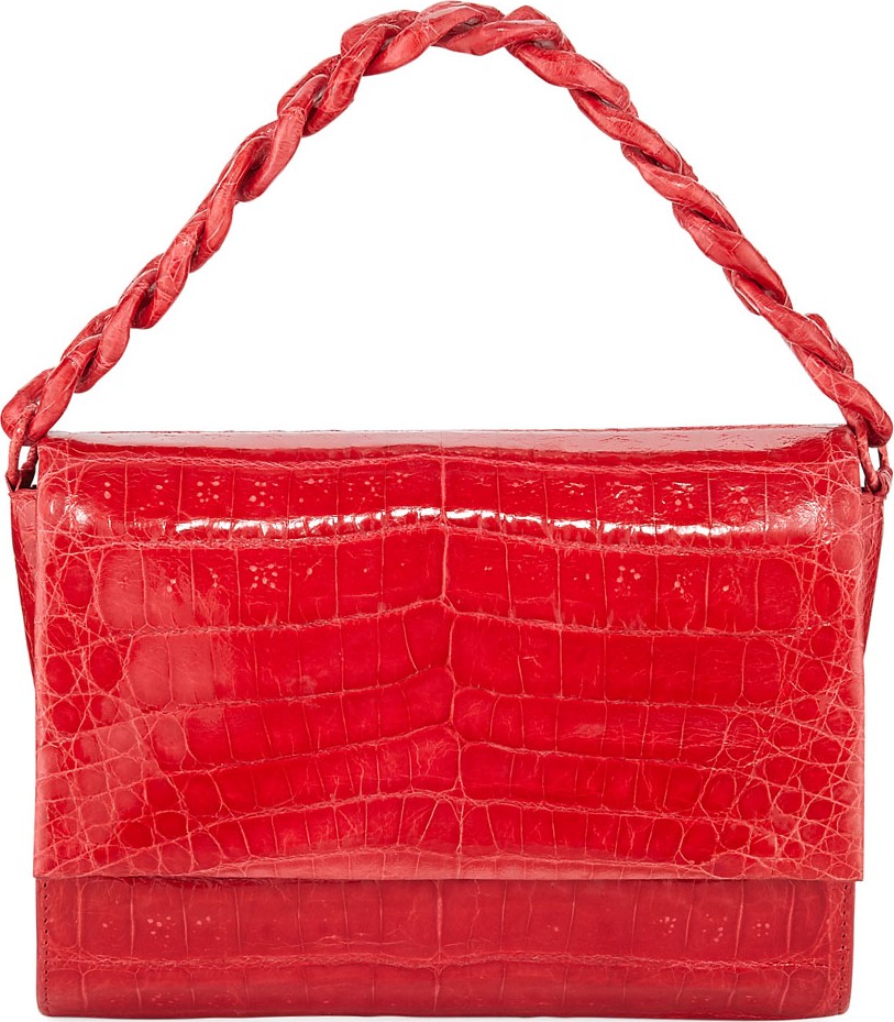 Nancy Gonzalez Carrie Crocodile Clutch Bag