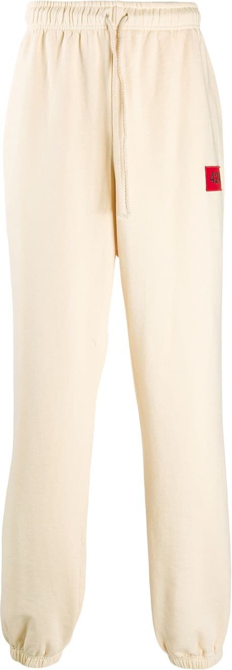424 Fairfax Logo-embroidered long-length track pants