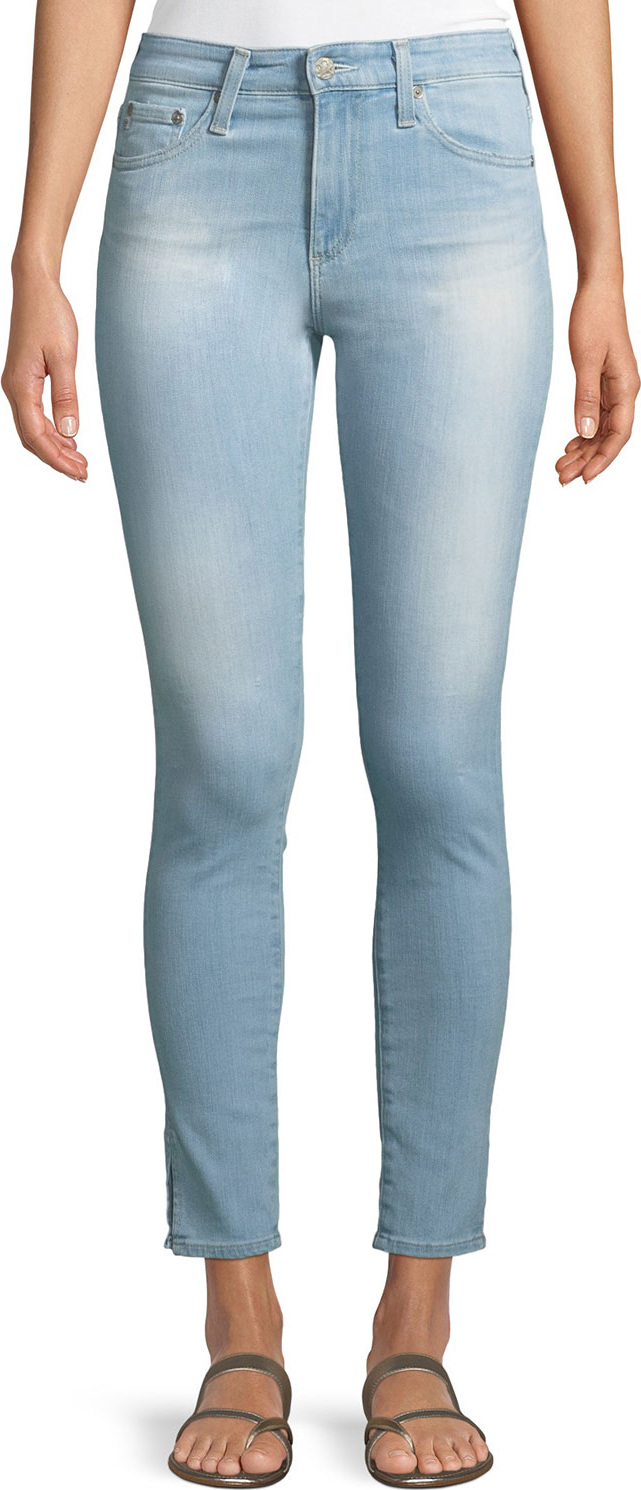 AG Jeans Farrah High-Rise Ankle Skinny Jeans