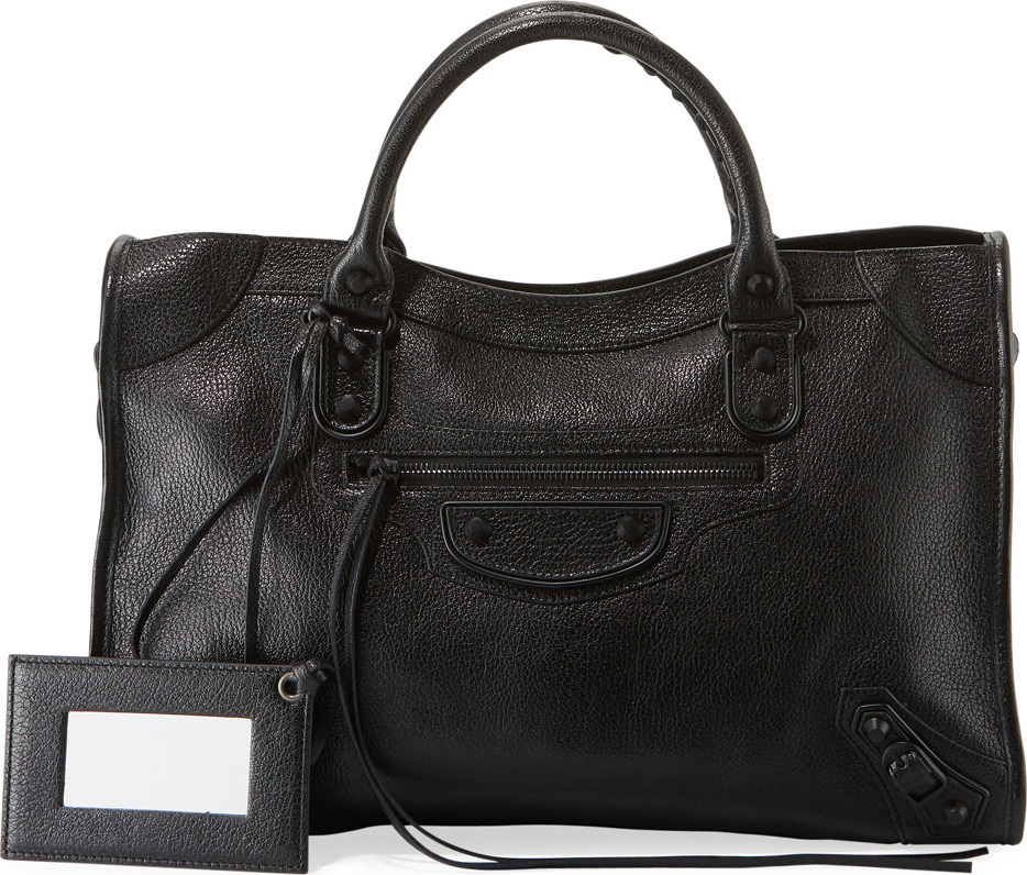 Balenciaga Metallic Edge City AJ Tote Bag