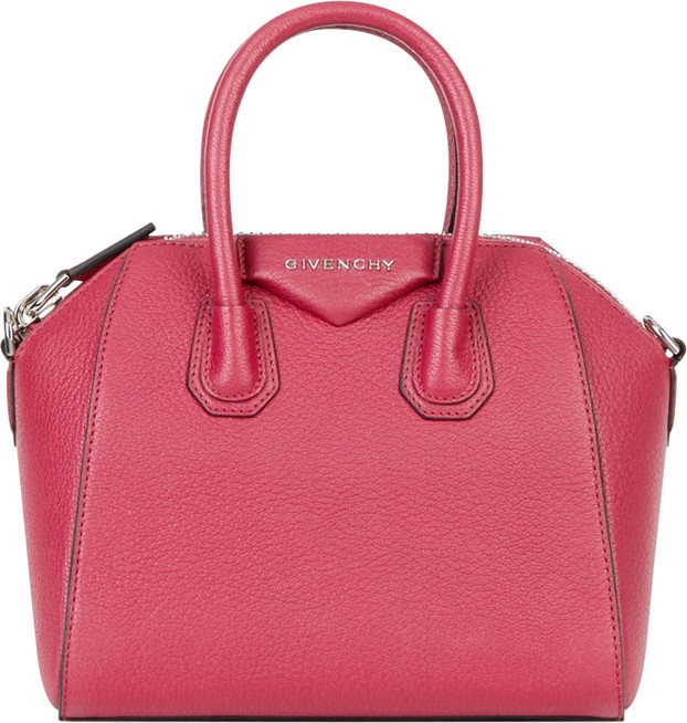 Givenchy Antigona Mini Leather Satchel Bag