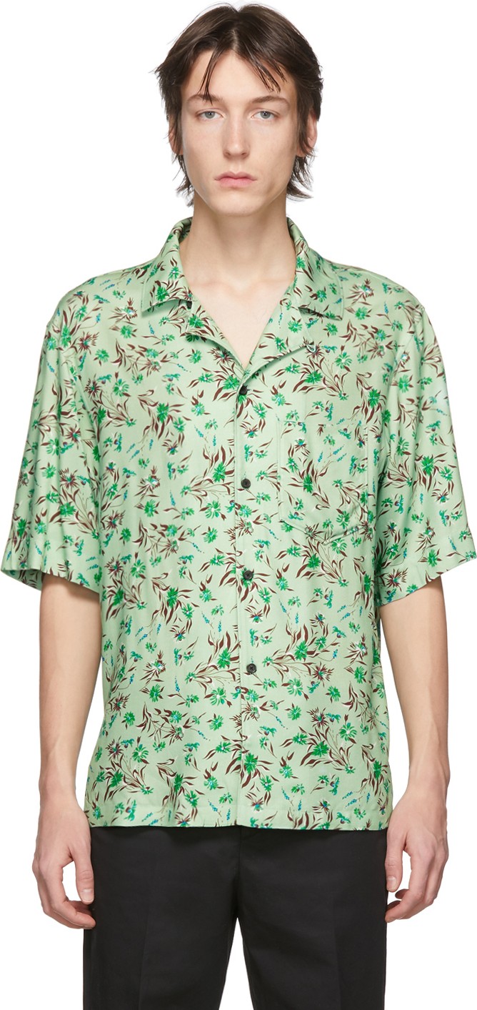 Acne Studios Green Simon Shirt
