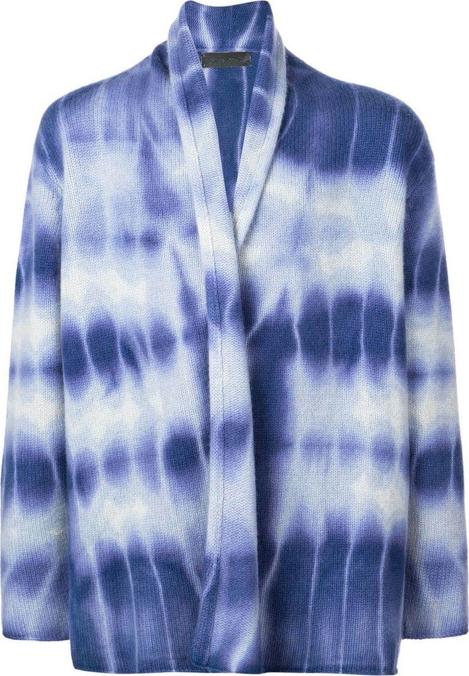 The Elder Statesman tie-dye smoking cardigan