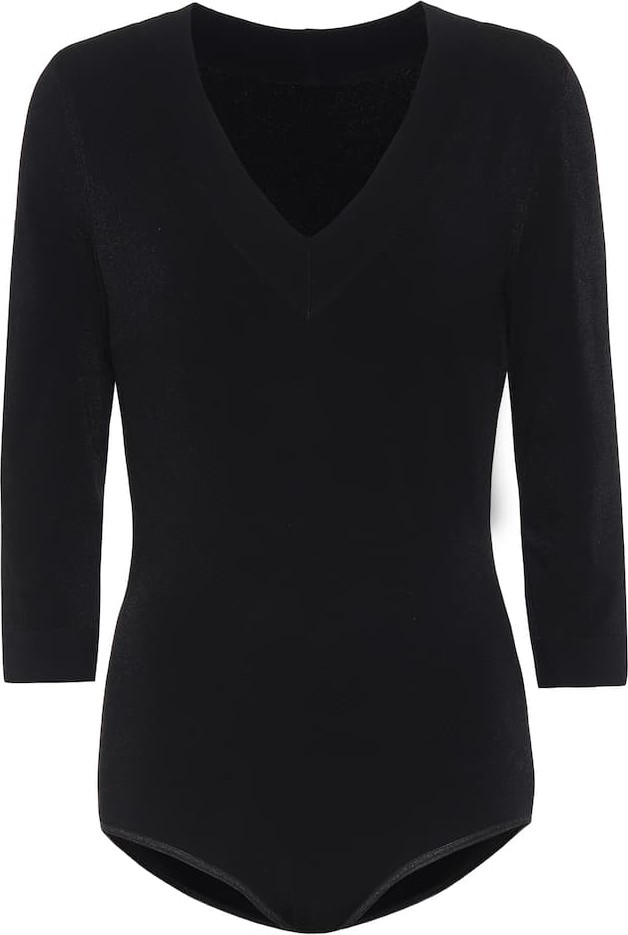 Alaïa Stretch-knit bodysuit
