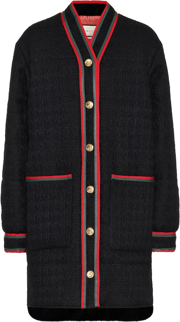 Gucci Wool-tweed coat