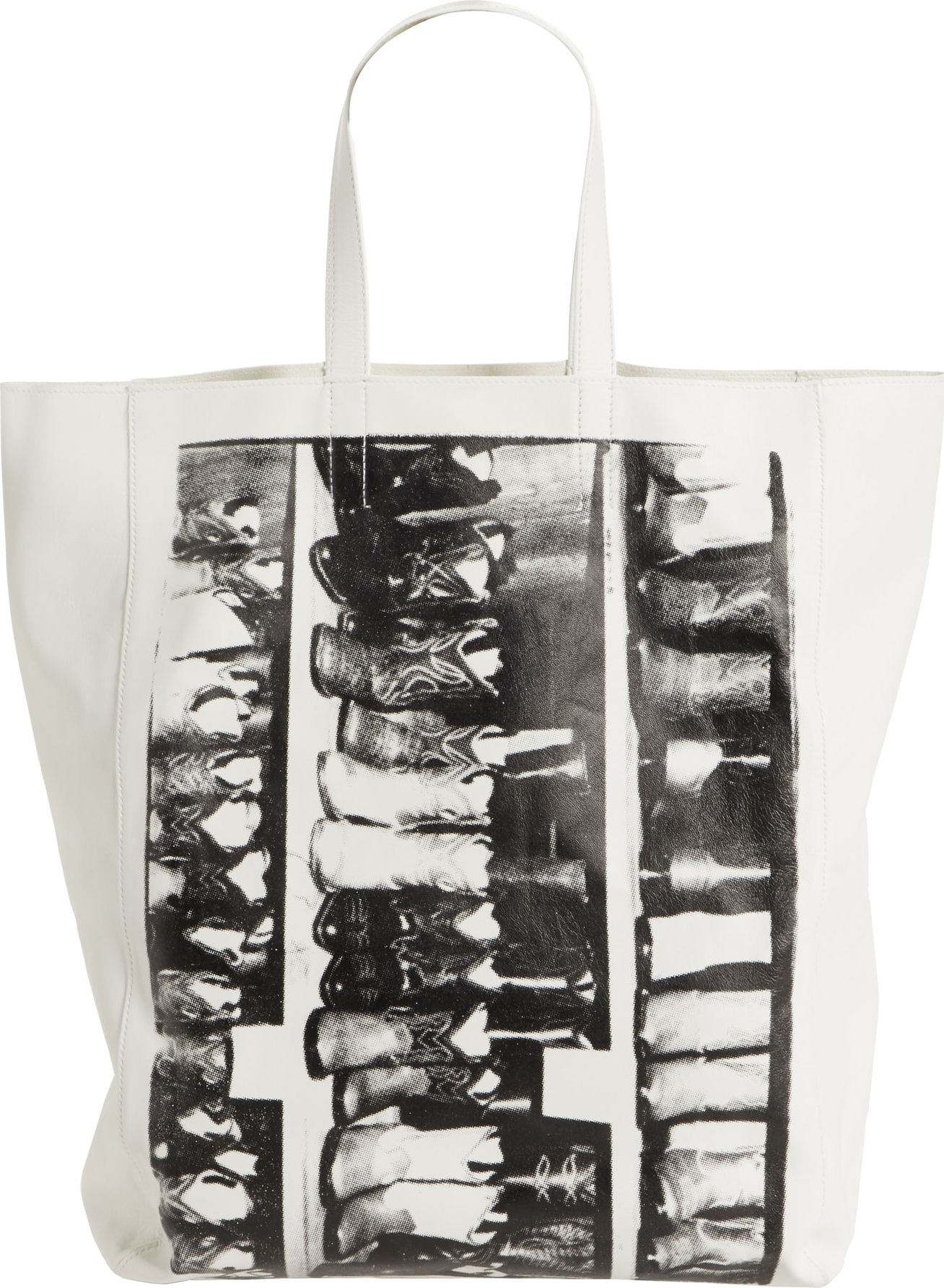 Calvin Klein 205W39NYC x Andy Warhol Foundation Boots Leather Tote