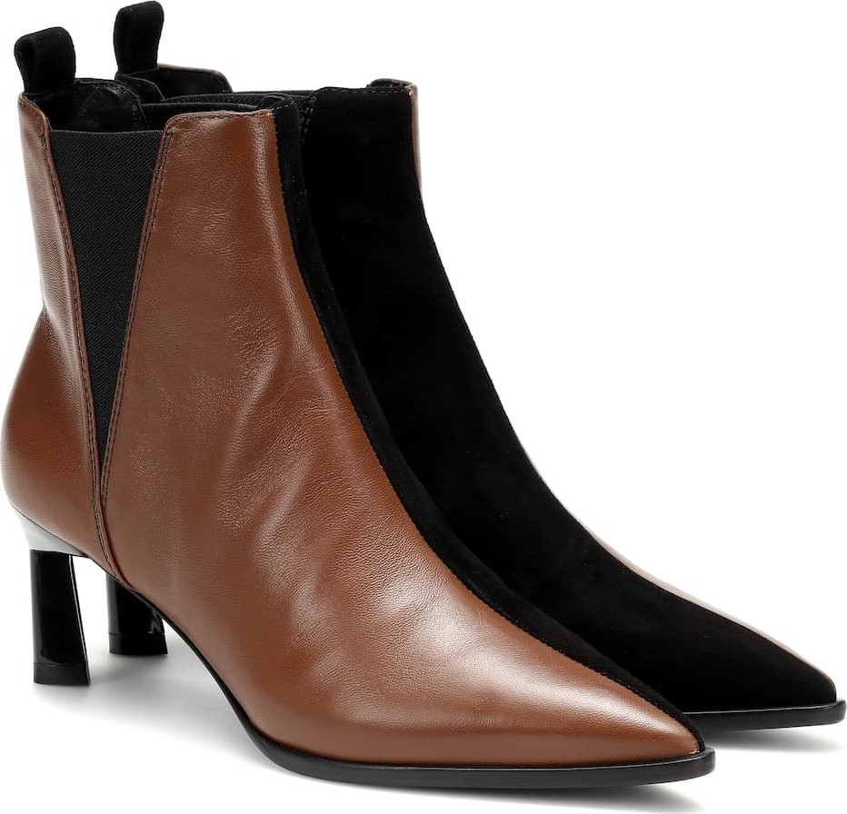 Mercedes Castillo Eletta leather ankle boots