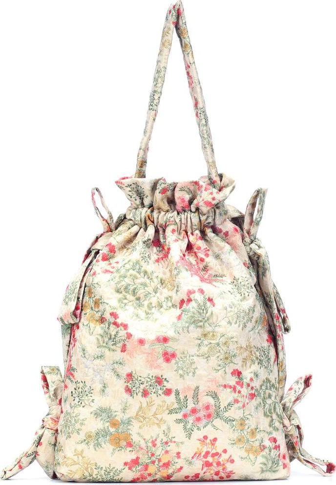 Simone Rocha Floral-printed bucket bag