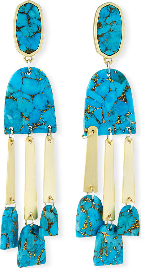 Kendra Scott Nathan Geometric Dangle Earrings