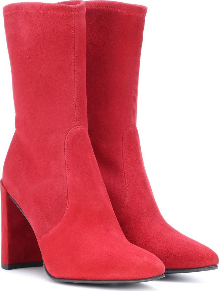Stuart Weitzman Clinger suede ankle boots