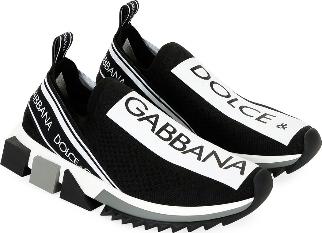 Dolce & Gabbana Sorrento Knit Trainer Sneakers