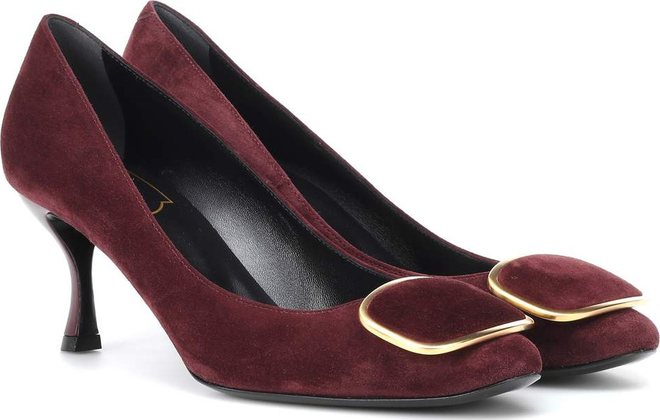 Roger Vivier Vertigo suede pumps