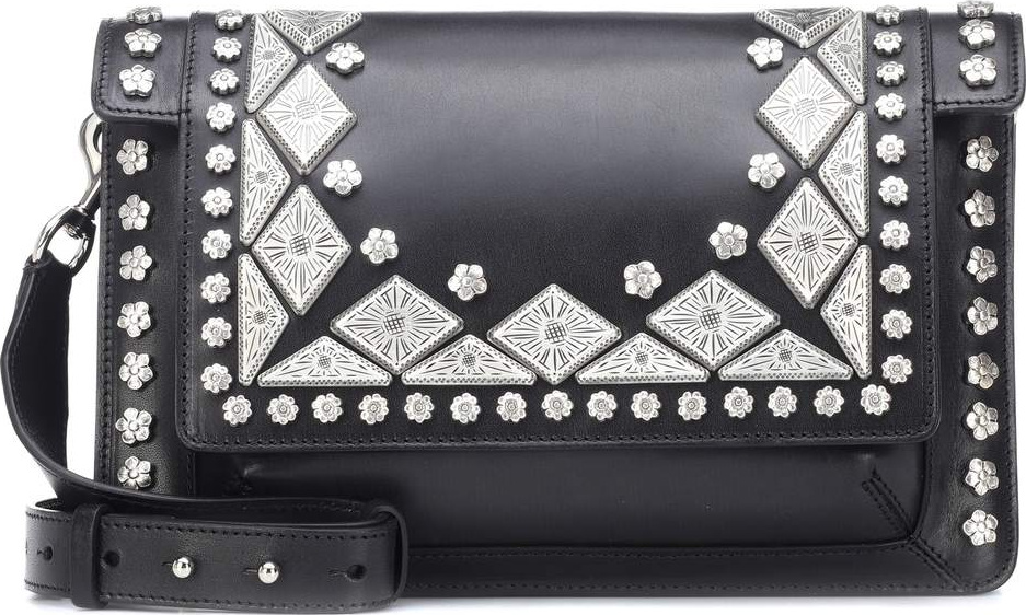 Isabel Marant Maskia embellished leather shoulder bag