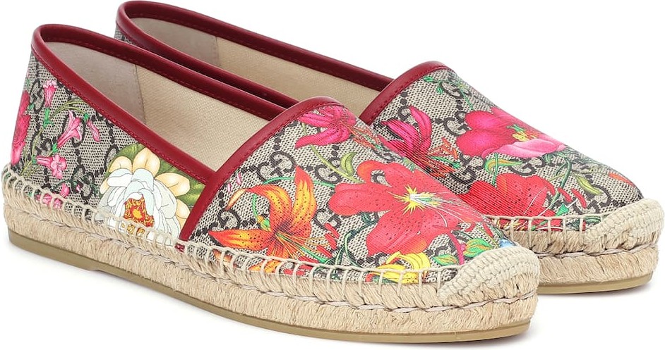 Gucci GG Flora espadrilles