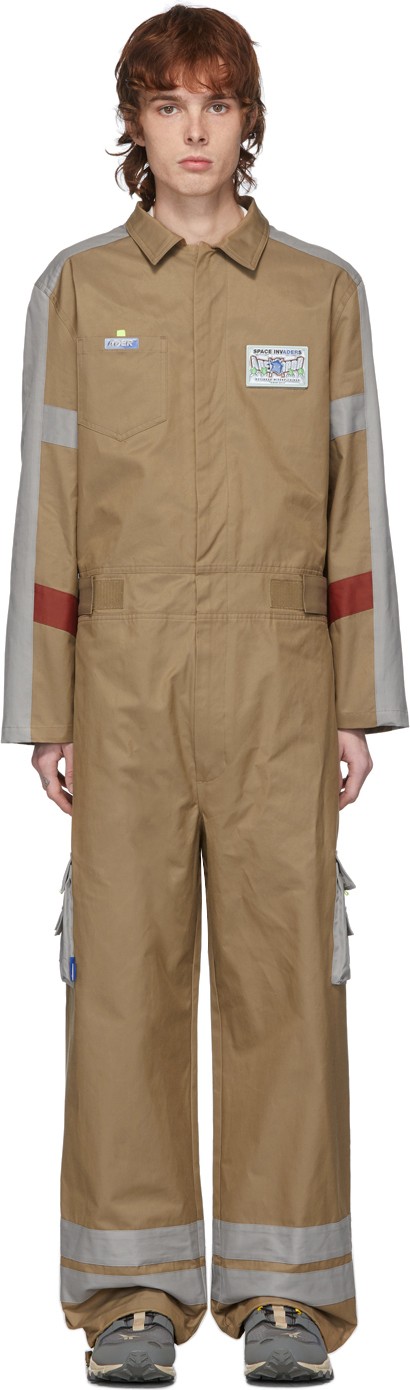 ADER error Beige Wukador Jumpsuit