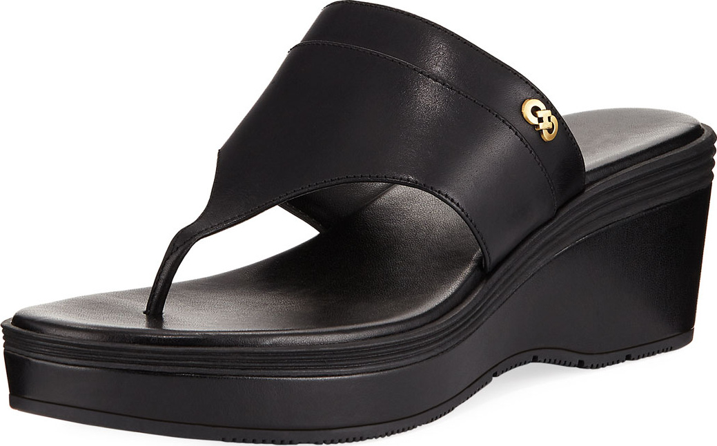 Cole Haan Cecily Grand Wedge Thong Sandal