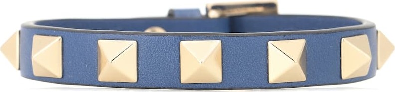 Valentino Valentino Garavani Rockstud leather bracelet