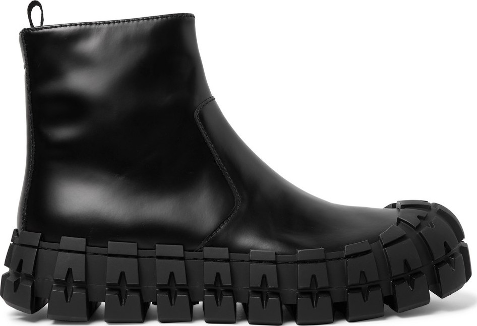 Prada Leather Chelsea Boots
