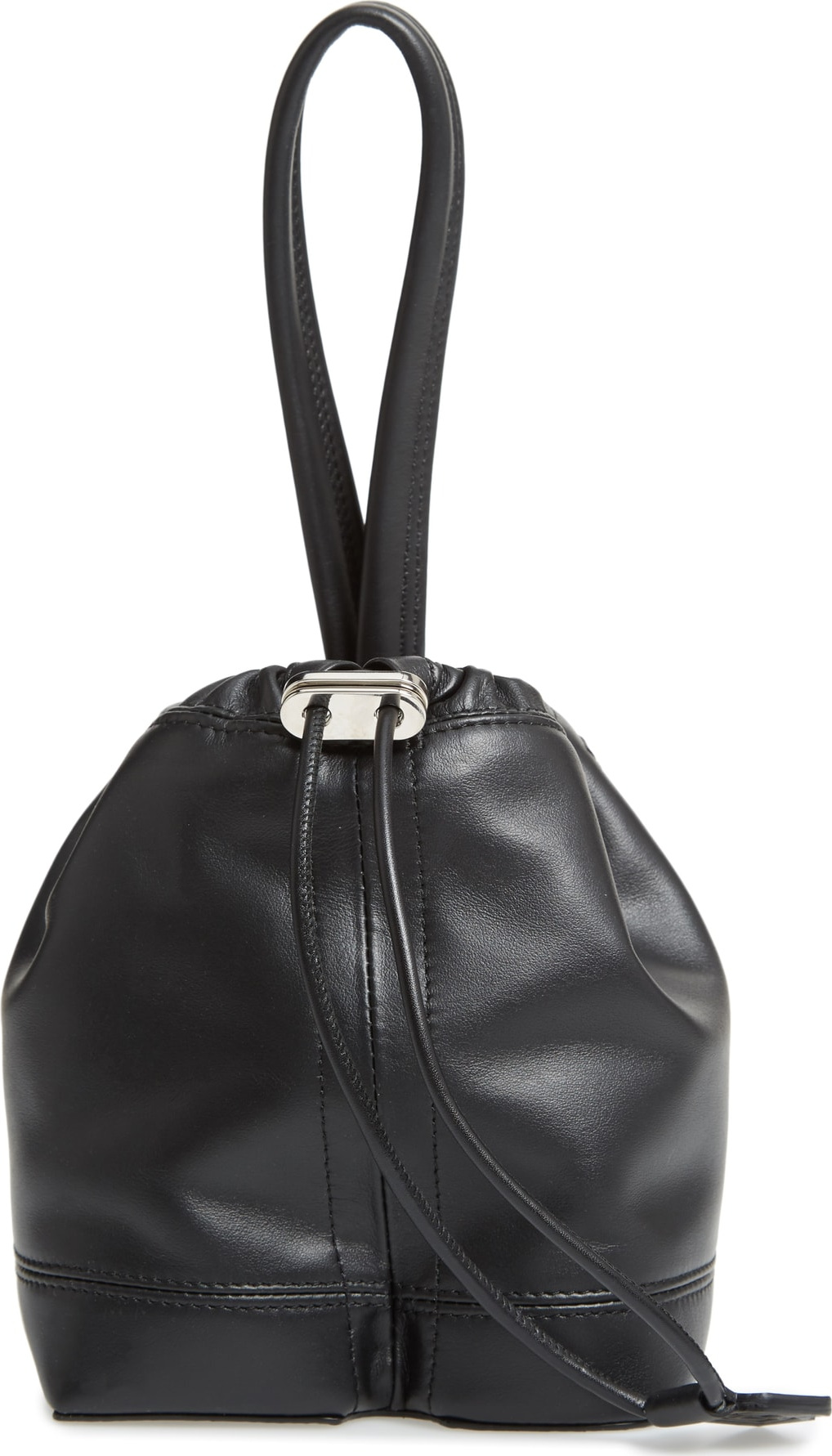 Paco Rabanne Mini Pouch Faux Leather Tote