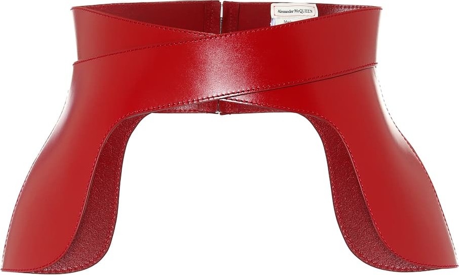 Alexander McQueen Leather corset belt