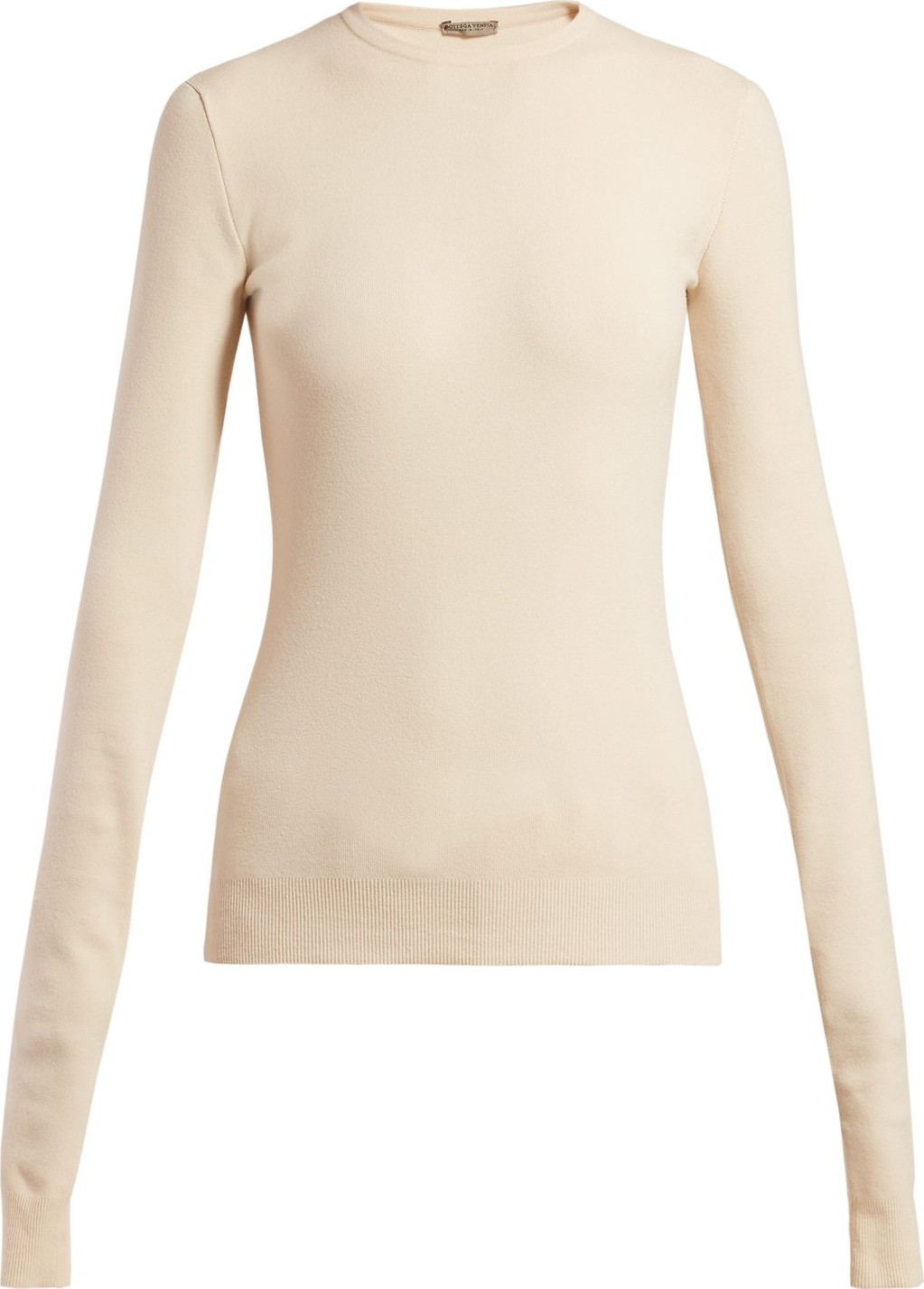Bottega Veneta Intrecciato-embellished cashmere sweater