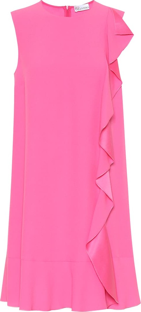 RED Valentino Ruffled crêpe dress