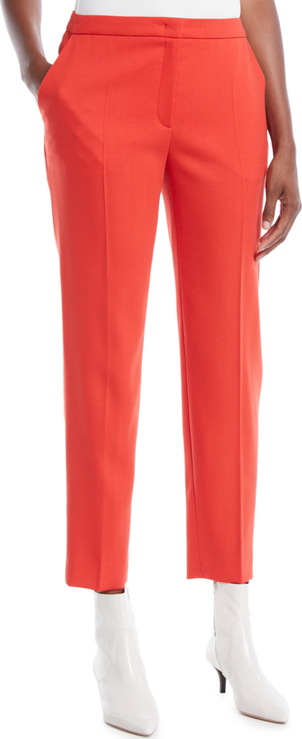Escada Tamesne Straight-Leg Ankle Pants